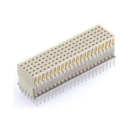 Fci Board Connector, 154 Contact(S), 7 Row(S), Female, Straight, Press Fit Terminal HM2S70PE5101N9LF